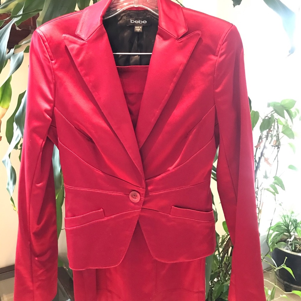 BEBE blazer & skirt set